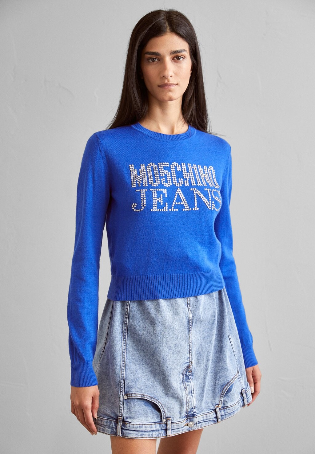 

Свитшот MOSCHINO JEANS, синий