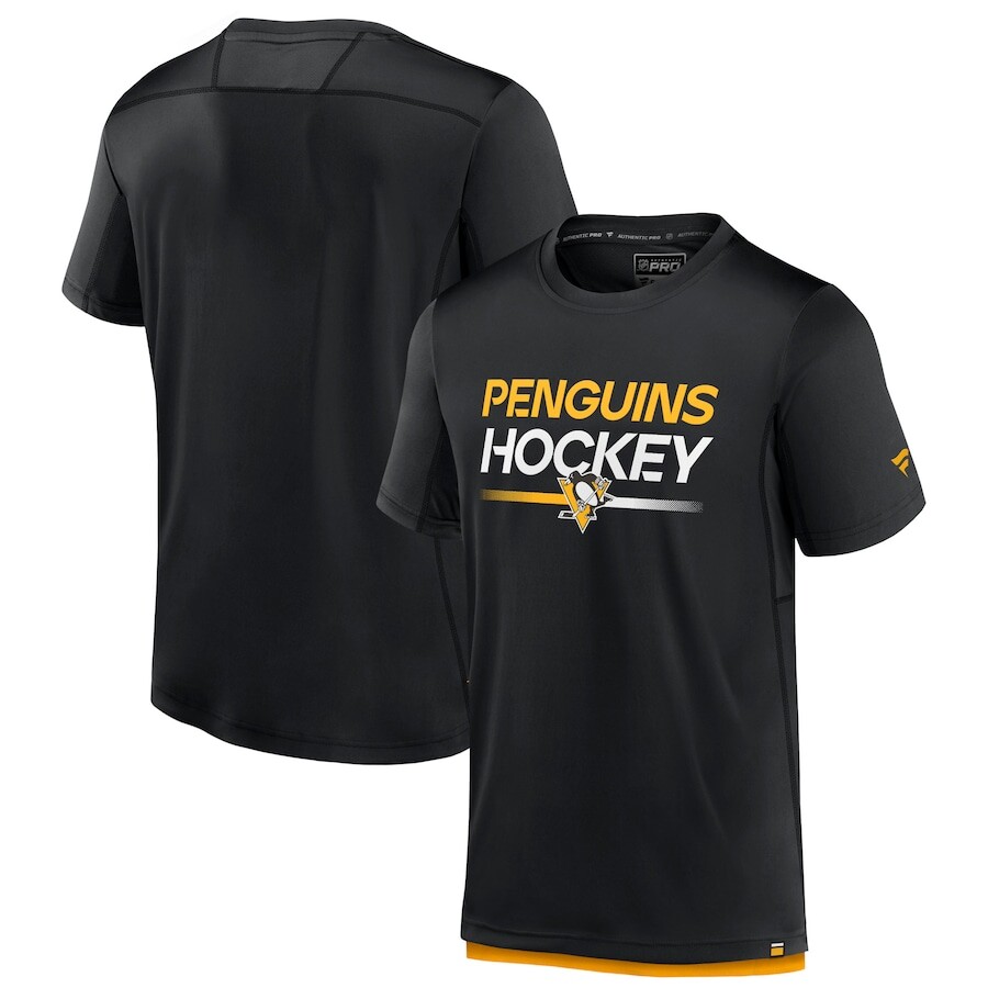 

Футболка с коротким рукавом Fanatics Branded Pittsburgh Penguins, черный