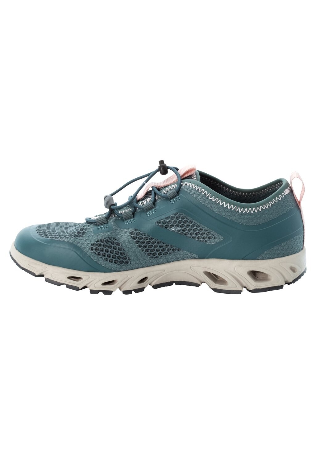 Кроссовки нейтральные BREEZER VENT LOW W Jack Wolfskin, цвет bluish grey rose