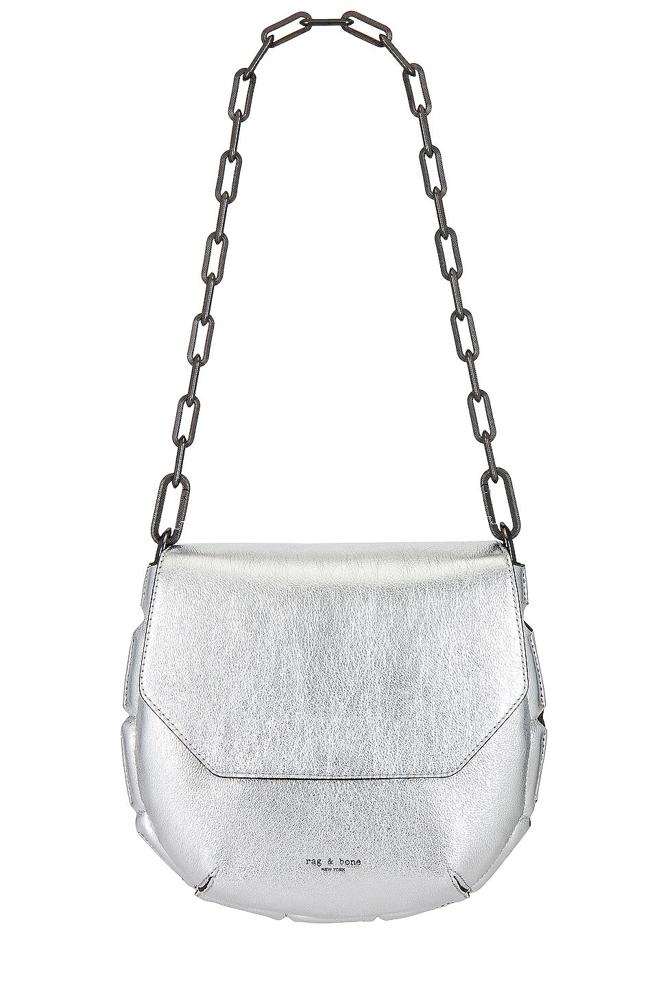 

Сумка Rag & Bone Sadie Shoulder, серебряный