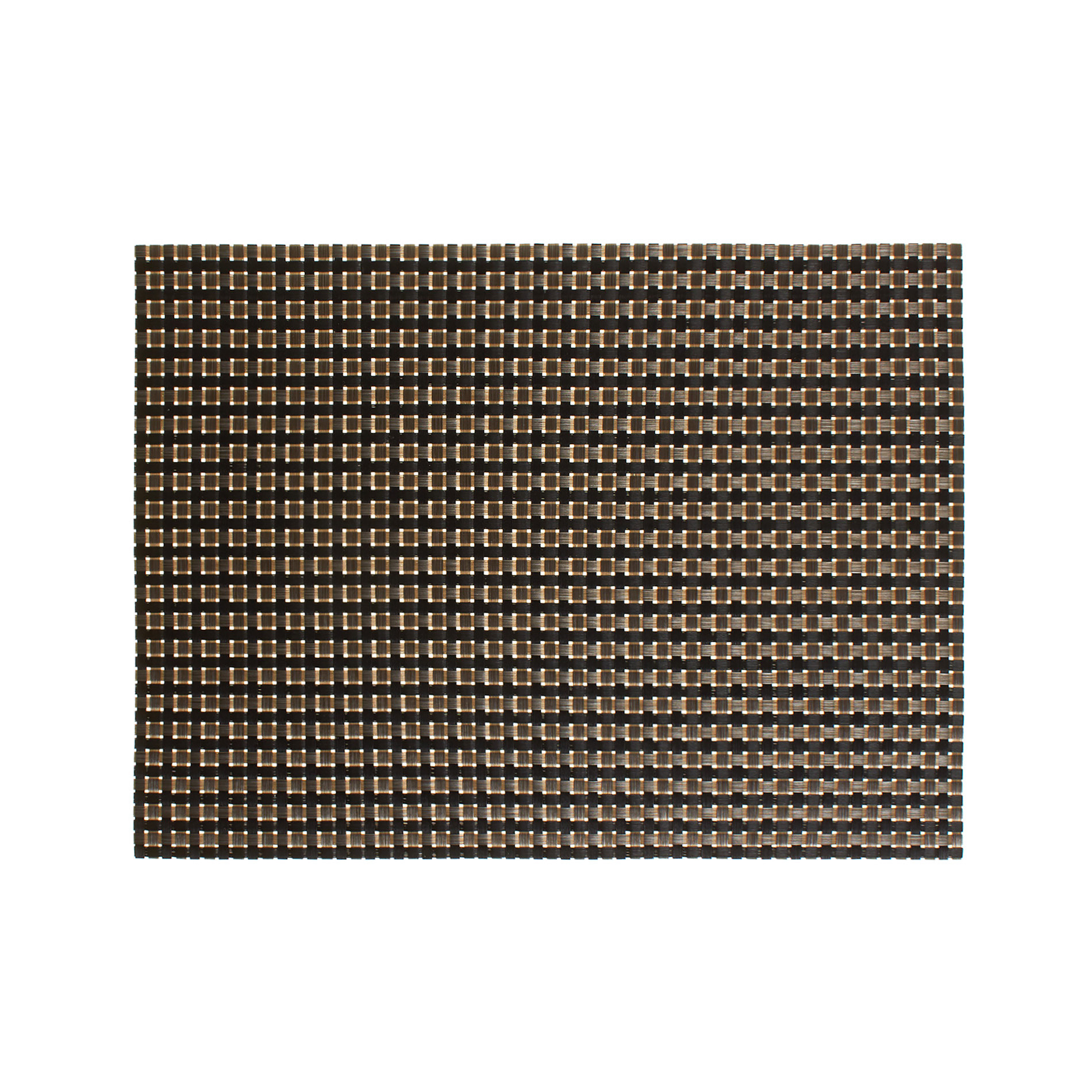 Подставка для столовых приборов из ПВХ с эффектом мозаики. Coincasa, черный/коричневый фото