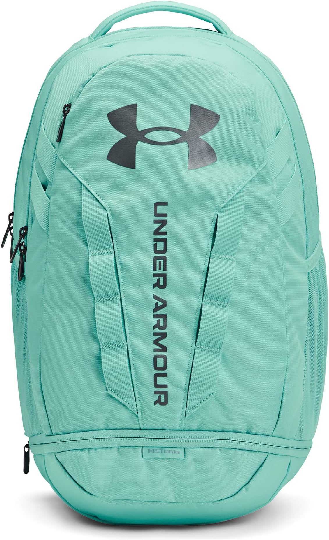 Рюкзак Hustle 5.0 Backpack Under Armour, цвет Neo Turquoise/Neo Turquoise/Metallic Green Grit natural green turquoise gemstone pendant crystal water drop rectangle women men blue turquoise healing necklace aaaaa