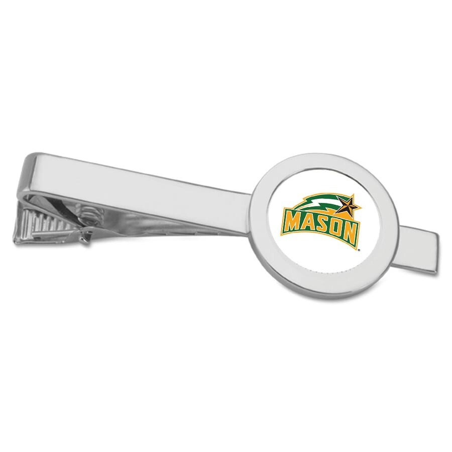 

Галстук Jardine George Mason Patriots, серебряный