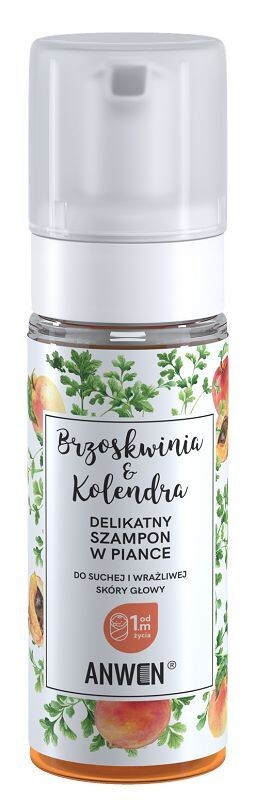 

Anwen Brzoskwinia i Kolendra шампунь, 170 ml