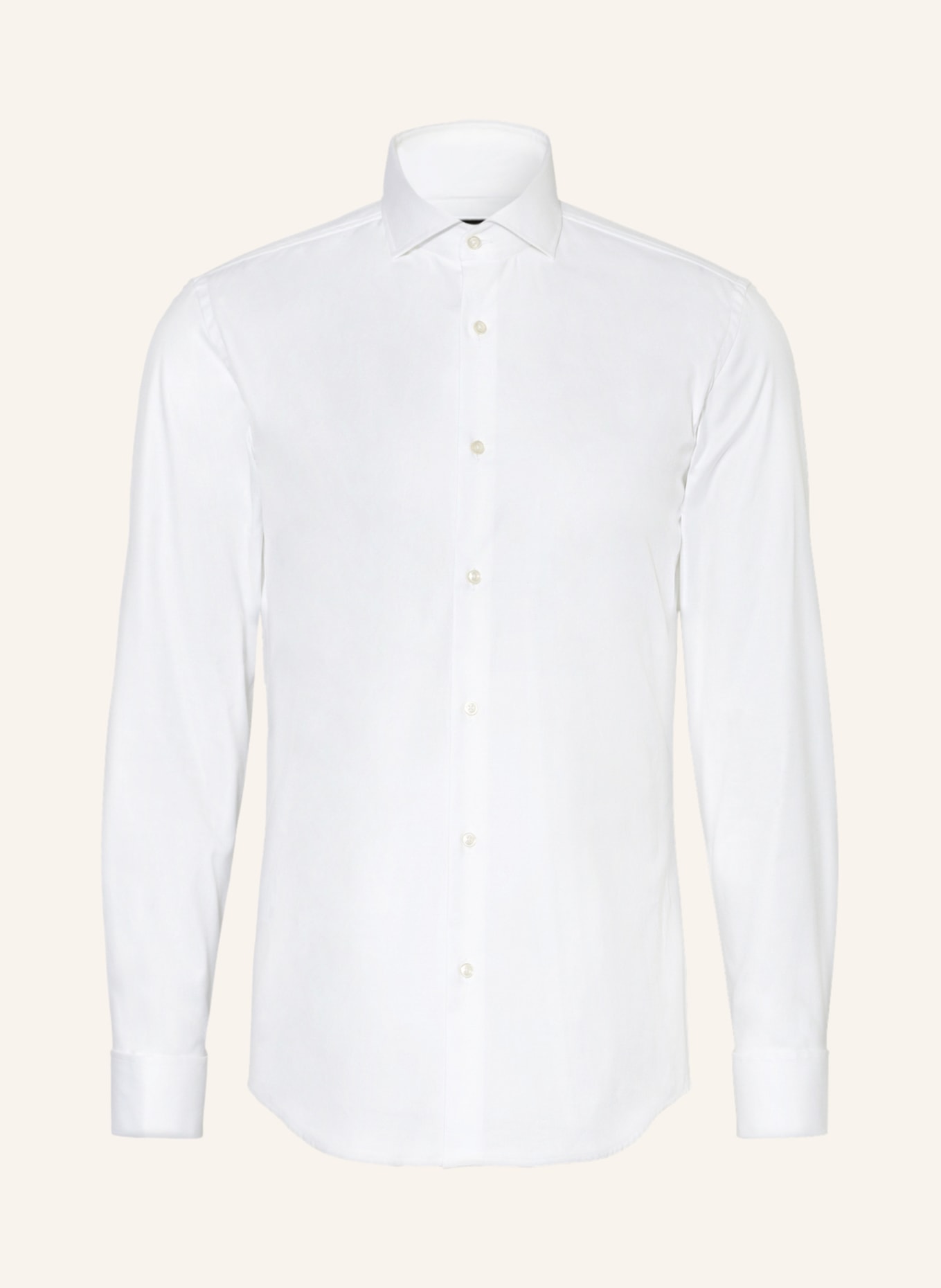 Рубашка BOSS HANK Slim Fit mit Umschlagmanschette, белый чехол mypads мини акула для doogee v20 задняя панель накладка бампер