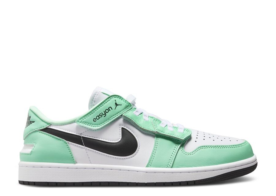 

Кроссовки Air Jordan Jordan 1 Low Flyease 'Green Glow', зеленый