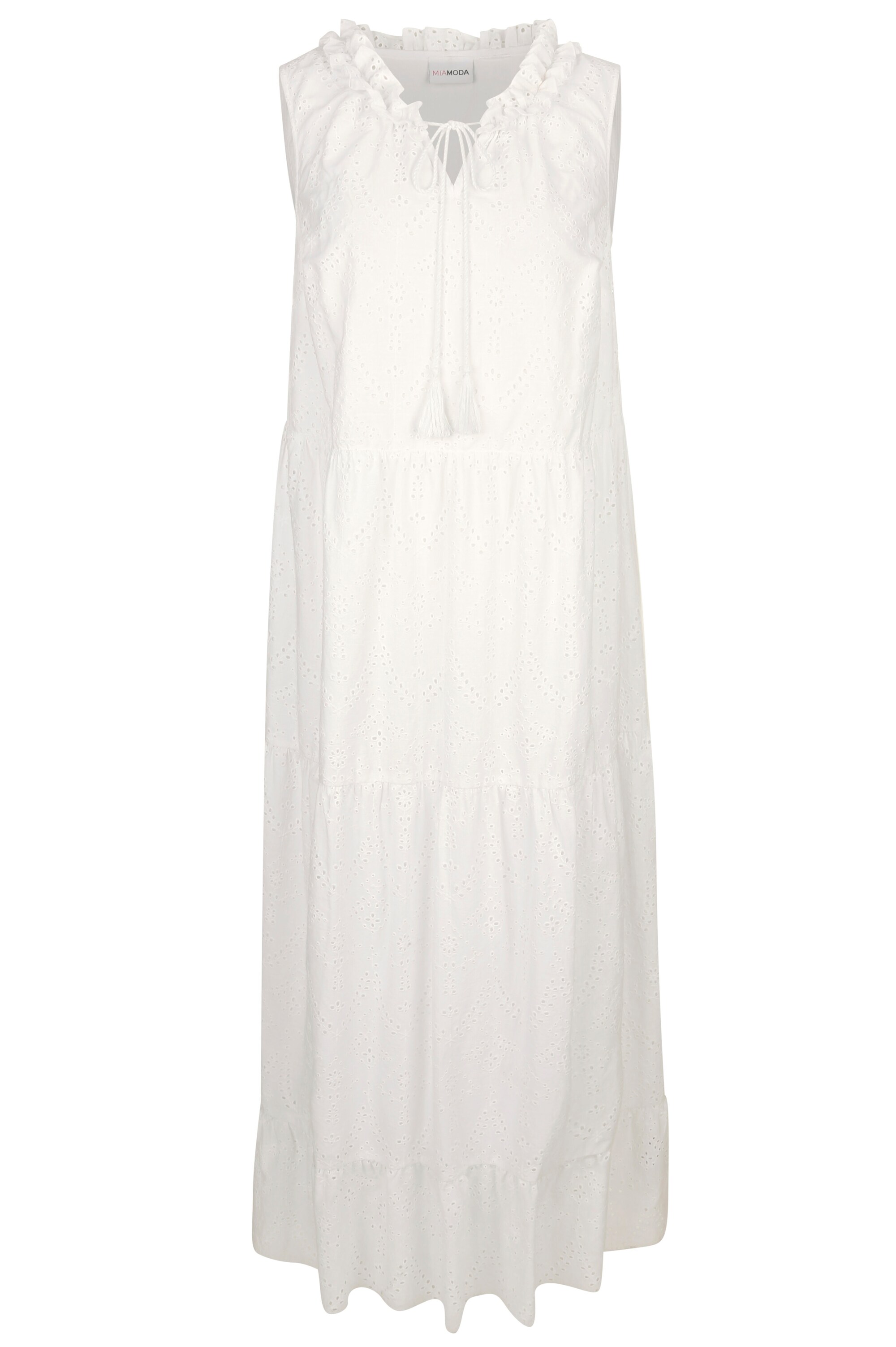Платье MIAMODA Midi, белый