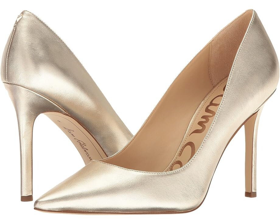 

Туфли Sam Edelman Hazel, цвет Jute Soft Metallic Sheep Leather