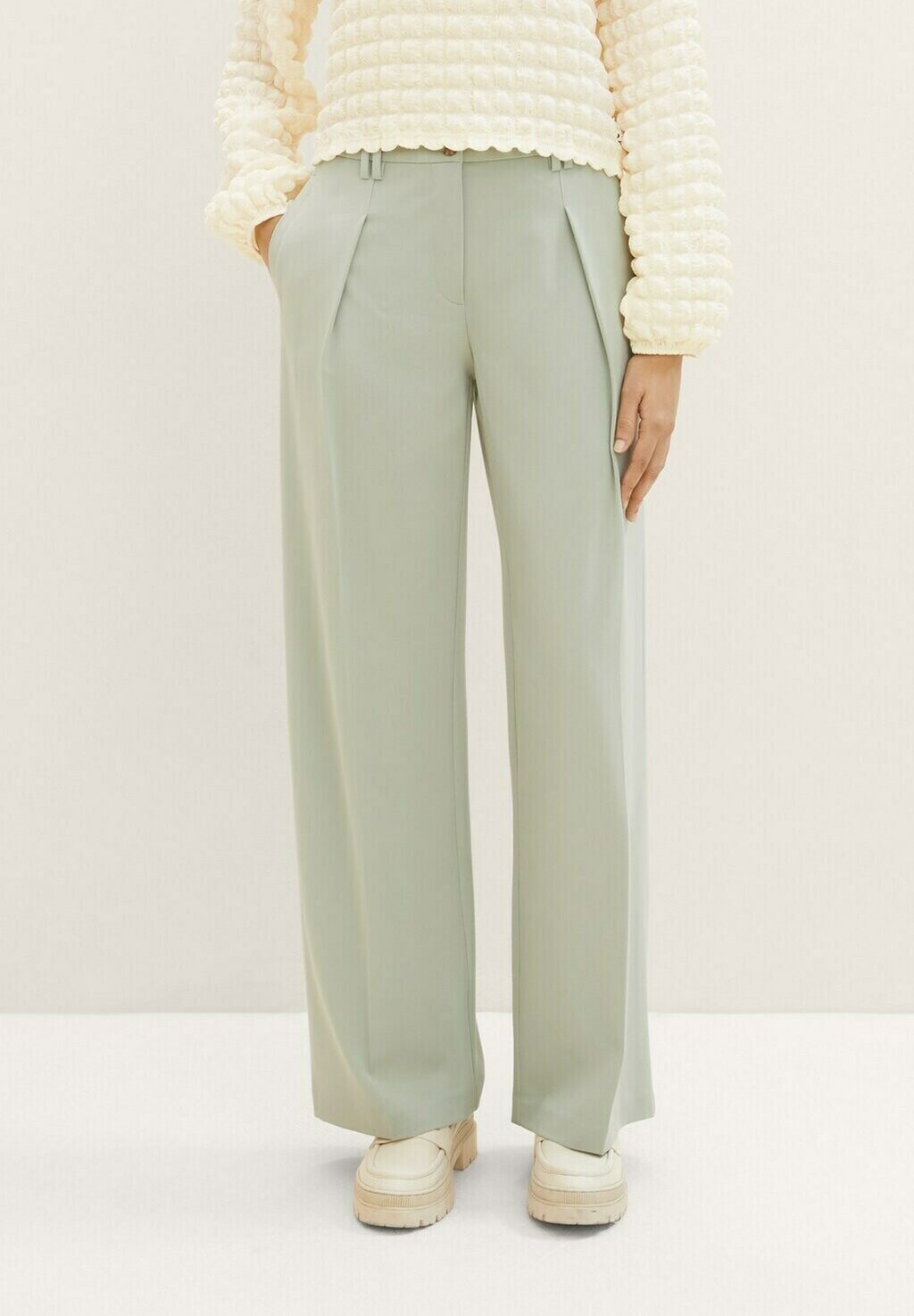 

Брюки TOM TAILOR, цвет desert green