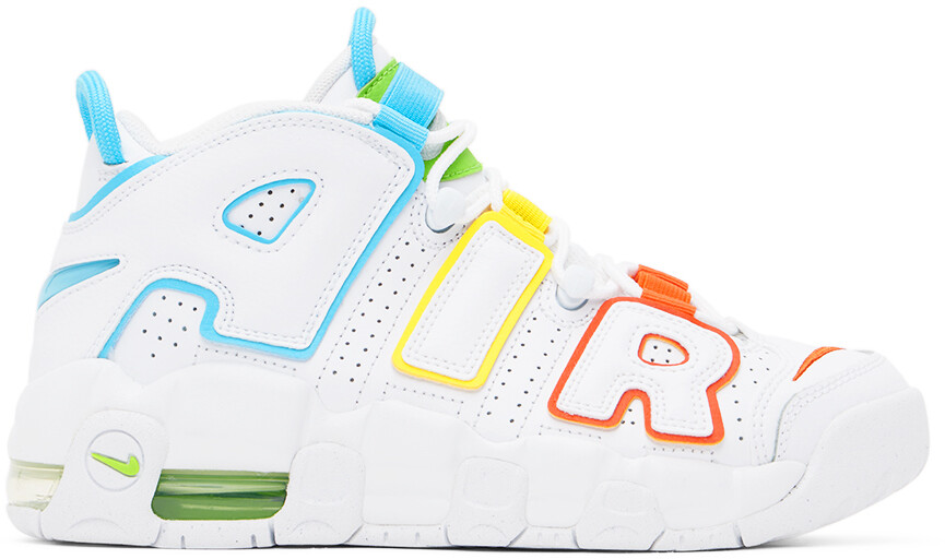 

Детские кроссовки Nike Kids White Air More Uptempo Big