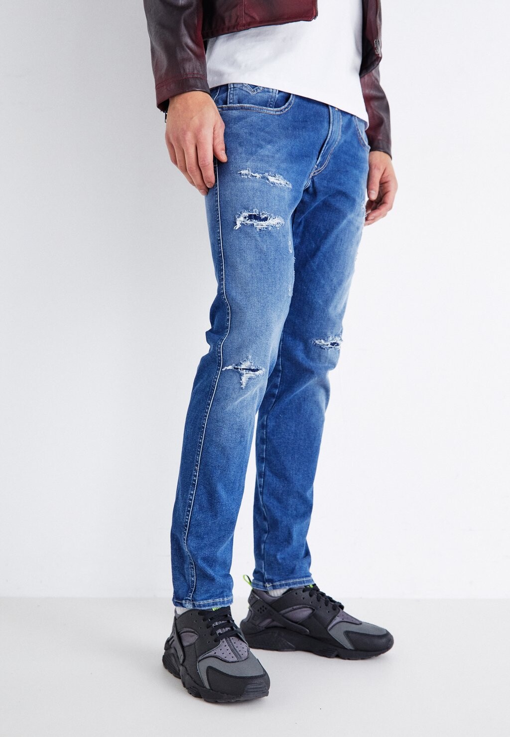 

Джинсы приталенного кроя ANBASS PANTS Replay, цвет dark blue