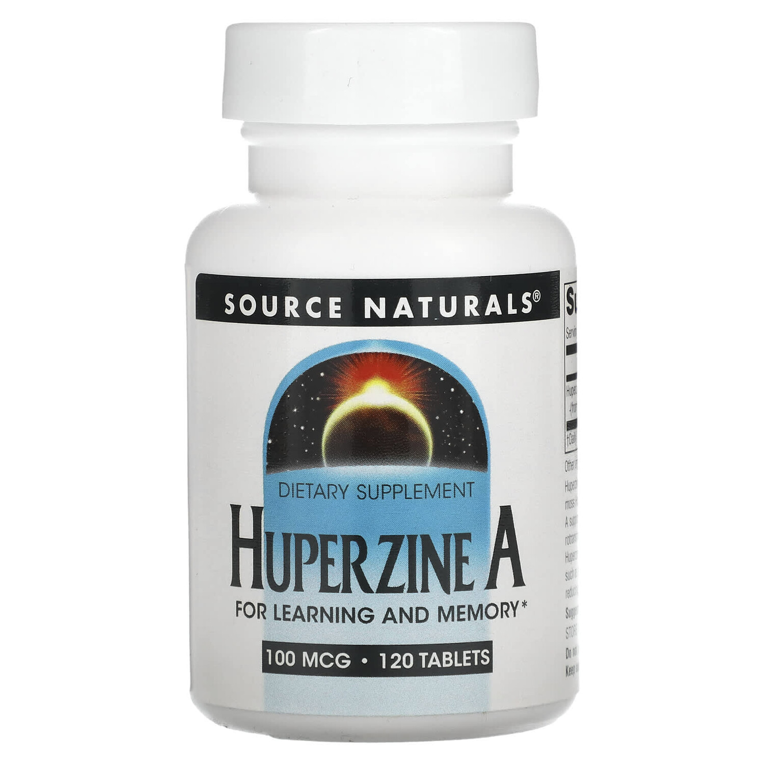 

Гуперзин А, 100 мкг, 120 таблеток, Source Naturals