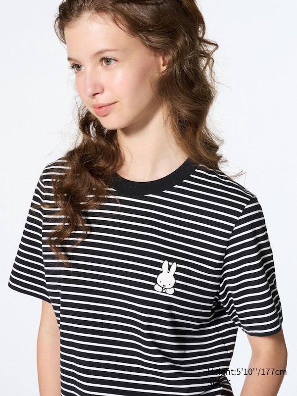 

Графическая футболка miffy's stories ut Uniqlo, черный