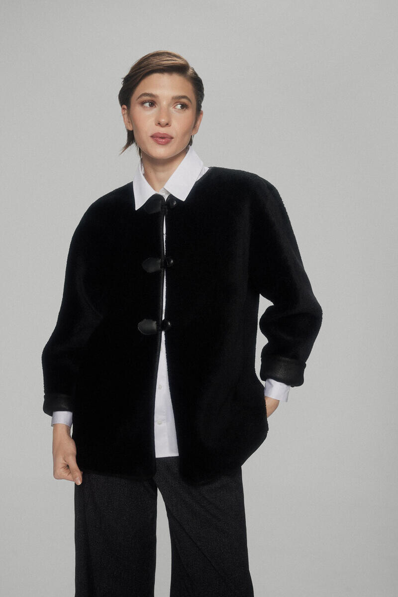

Двустороннее пальто Pedro del Hierro, черный