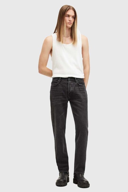 

Джинсы REID из хлопка AllSaints, черный