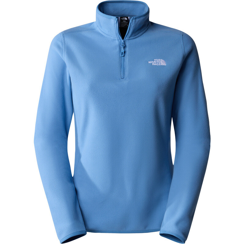 

Женский пуловер 100 Glacier с молнией 1/4 The North Face, синий
