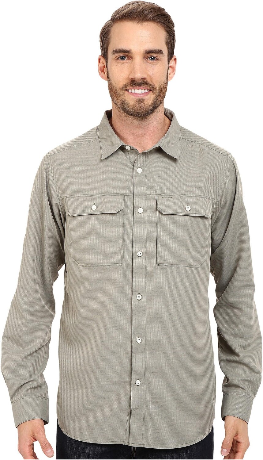 

Рубашка Canyon L/S Mountain Hardwear, цвет Stone Green