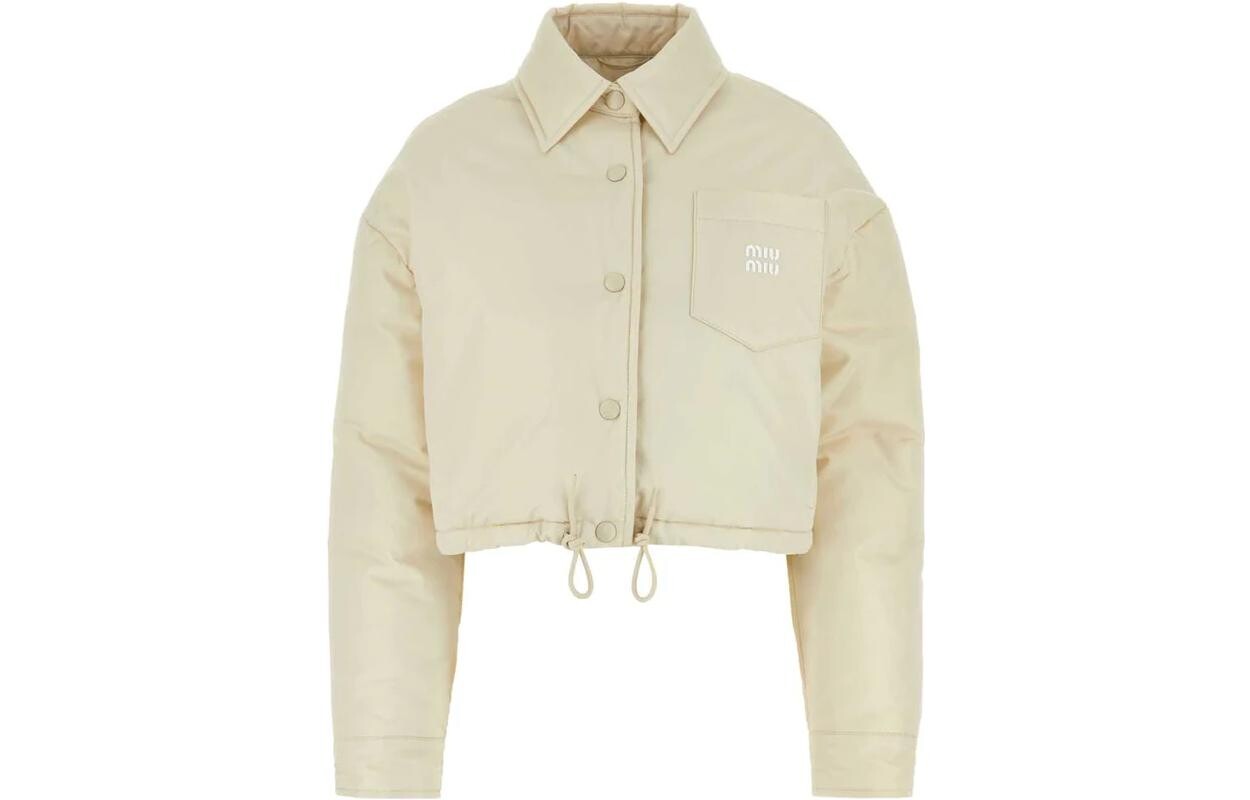 

Пуховик женский Off White Miu Miu