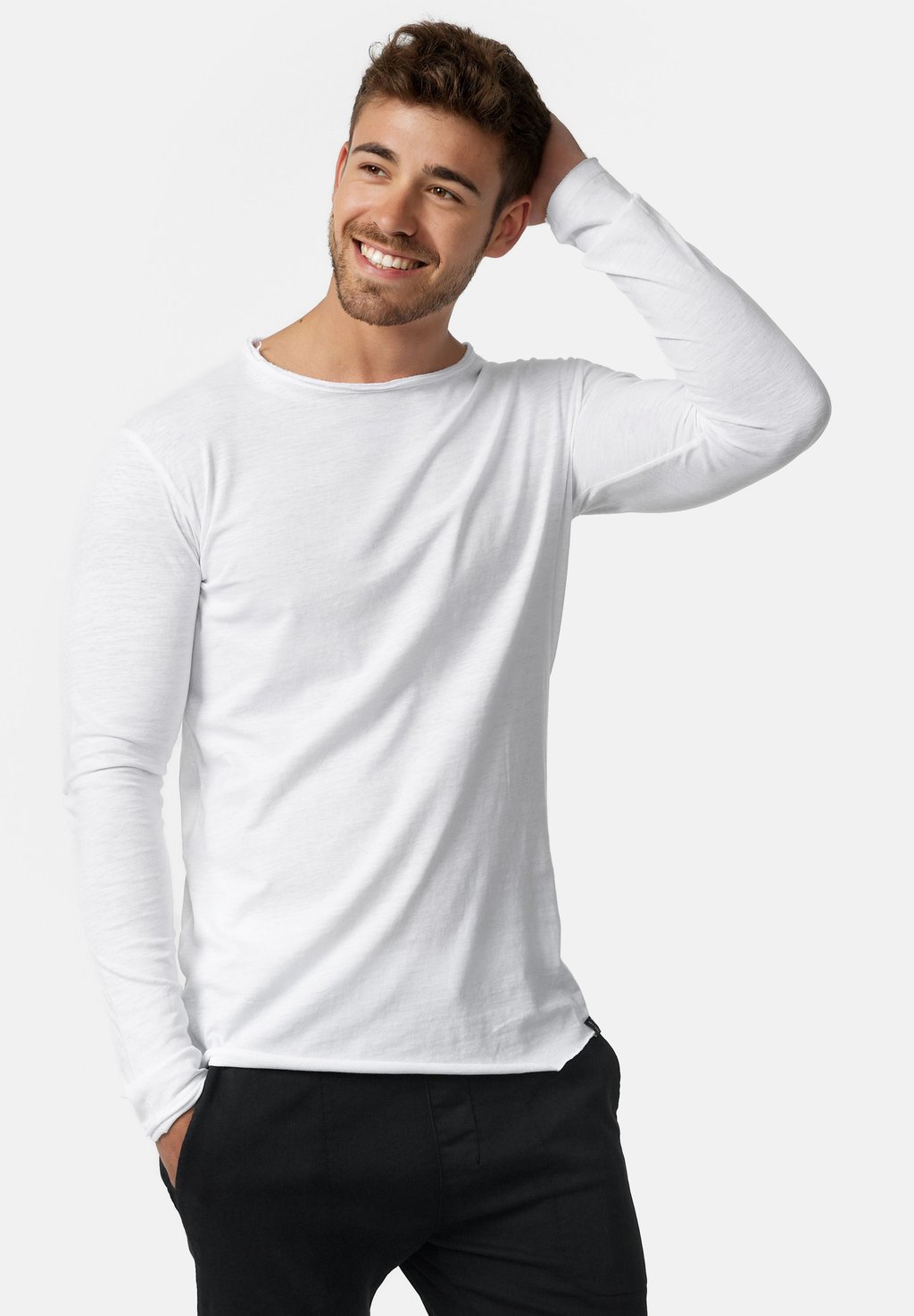 Рубашка с длинным рукавом LONGSLEEVE WILLBUR INDICODE JEANS, цвет optical white