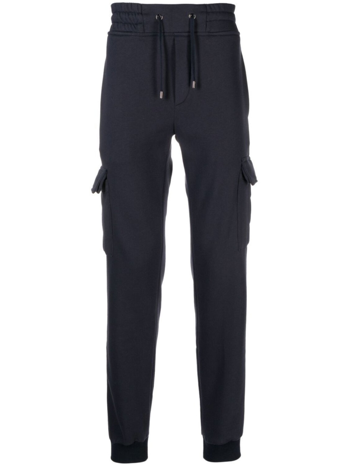 

Moorer drawstring tapered cargo trousers, синий