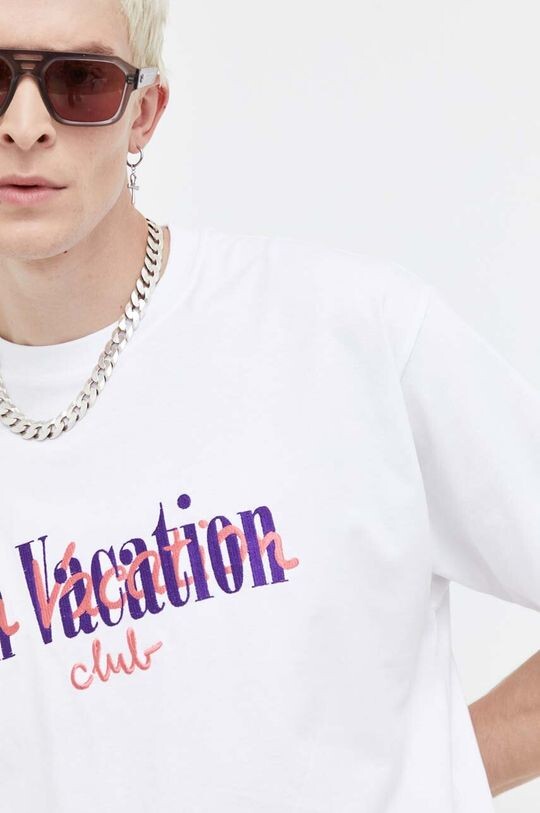 

Хлопковая футболка On Vacation, белый