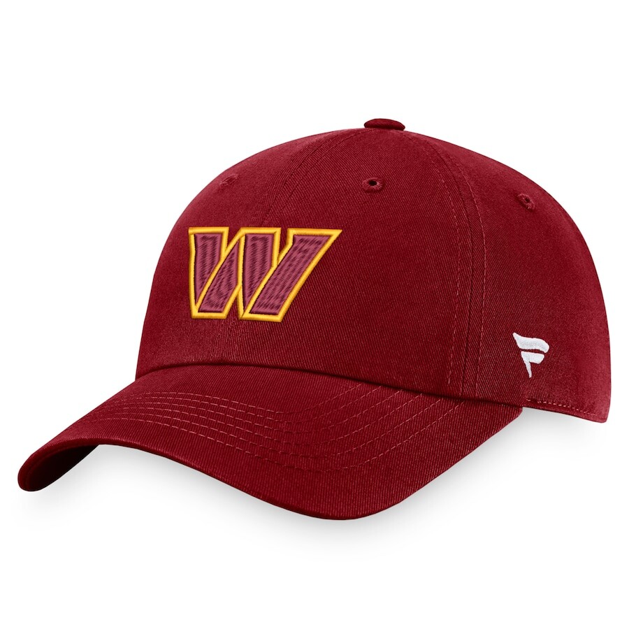 

Бейсболка Fanatics Branded Washington Commanders, бордовый