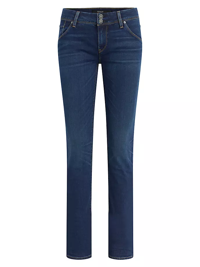 

Джинсы скинни Collin со средней посадкой Hudson Jeans, цвет obscurity