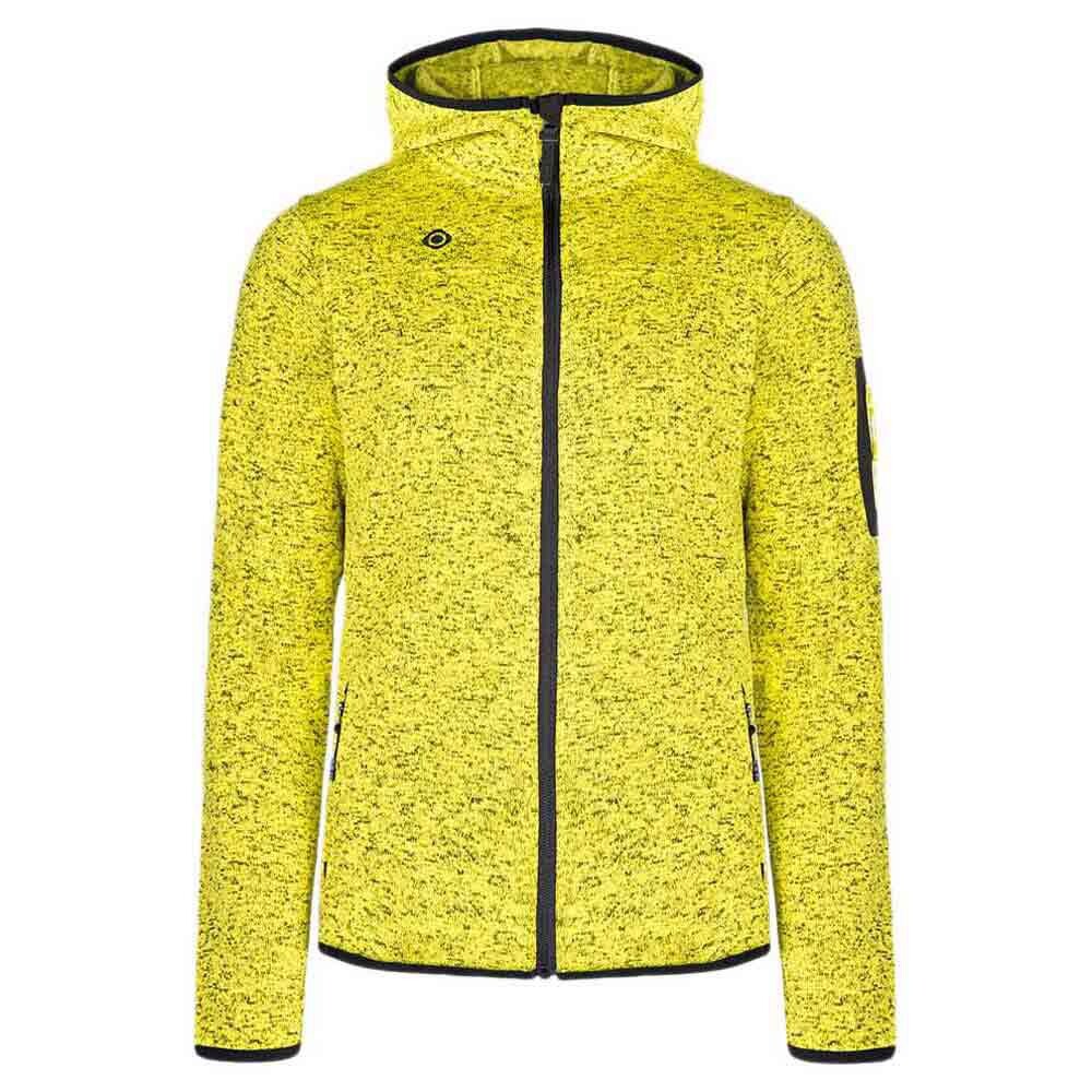 

Толстовка на молнии Izas Helsinki M Hooded, желтый