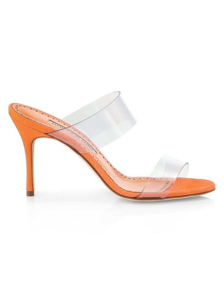 

Туфли Scolto 90 из ПВХ Manolo Blahnik, оранжевый
