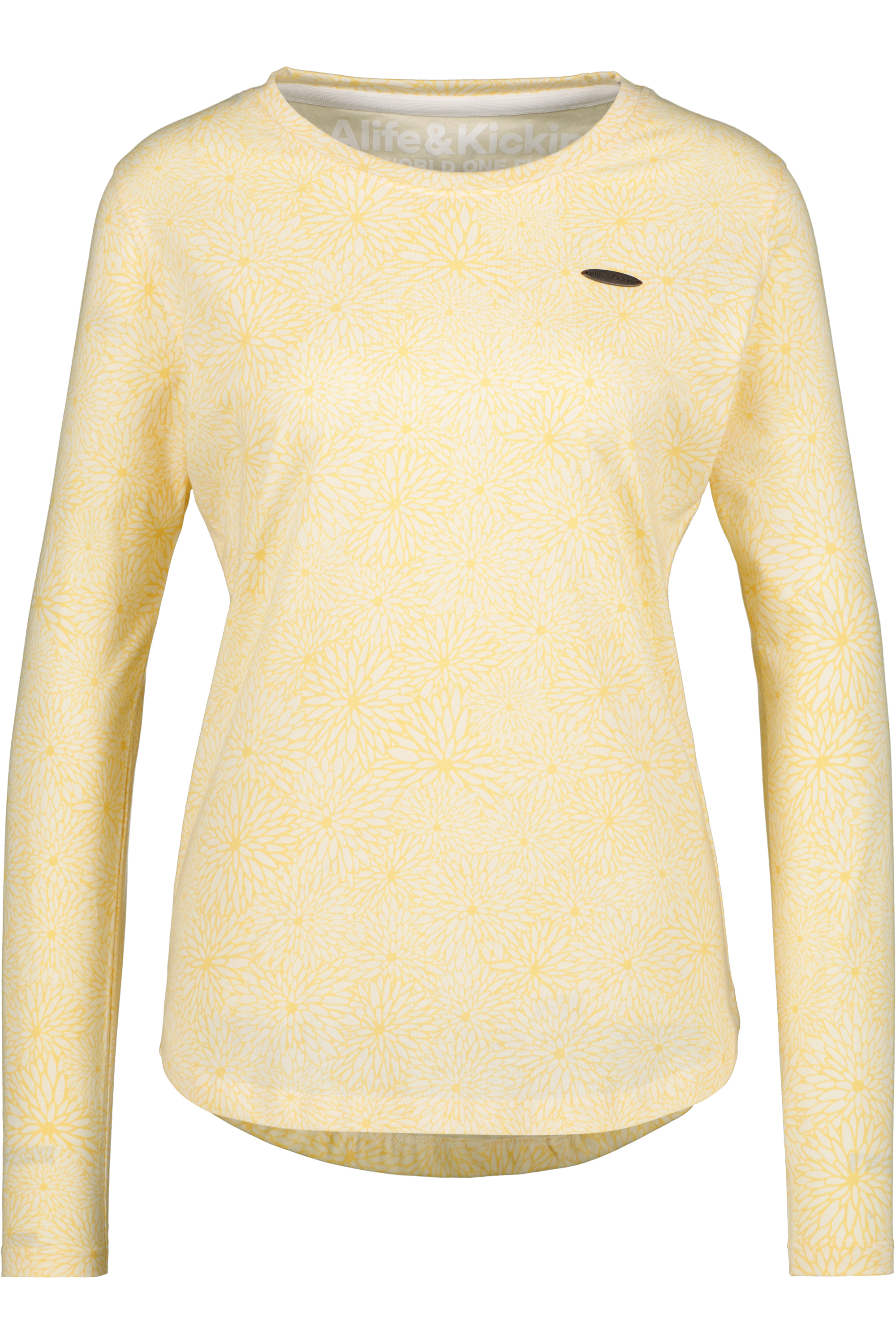 

Лонгслив alife and kickin, Langarmshirt, Shirt LeaAK B, цвет butter melange