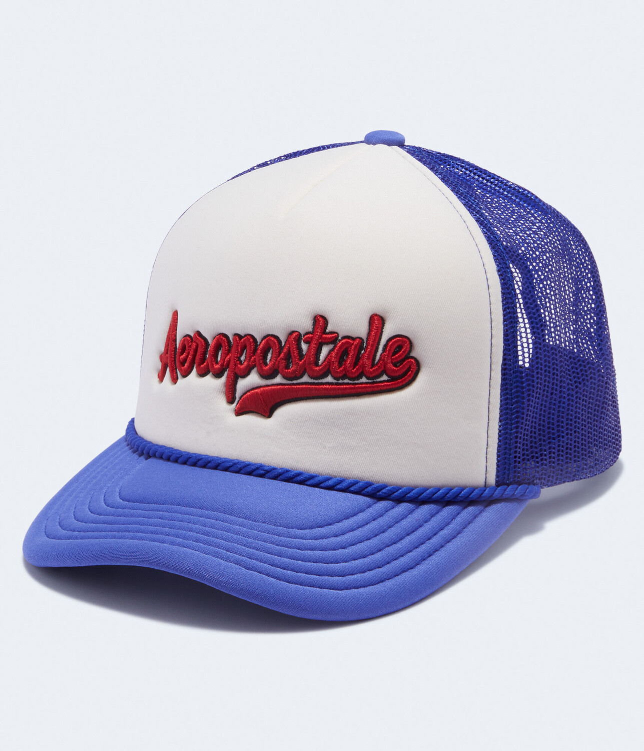 

Регулируемая пенопластовая кепка дальнобойщика с надписью Script Aeropostale, белый
