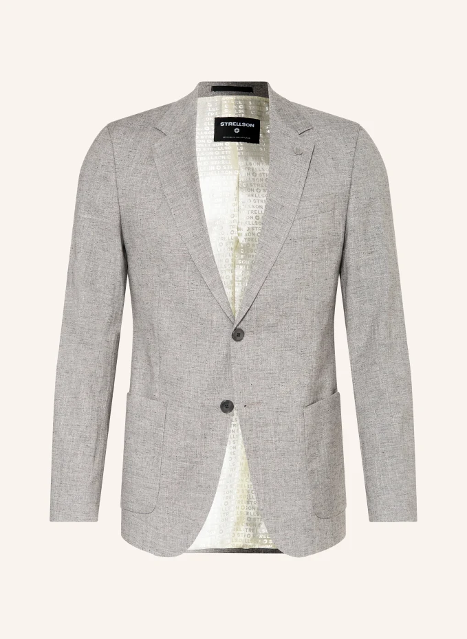 

Пиджак arndt2 slim fit Strellson, серебряный