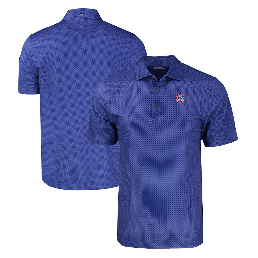 

Поло с коротким рукавом Cutter & Buck Chicago Cubs, роял