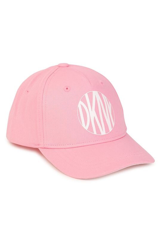 

Детская хлопковая шапочка Dkny DKNY, розовый