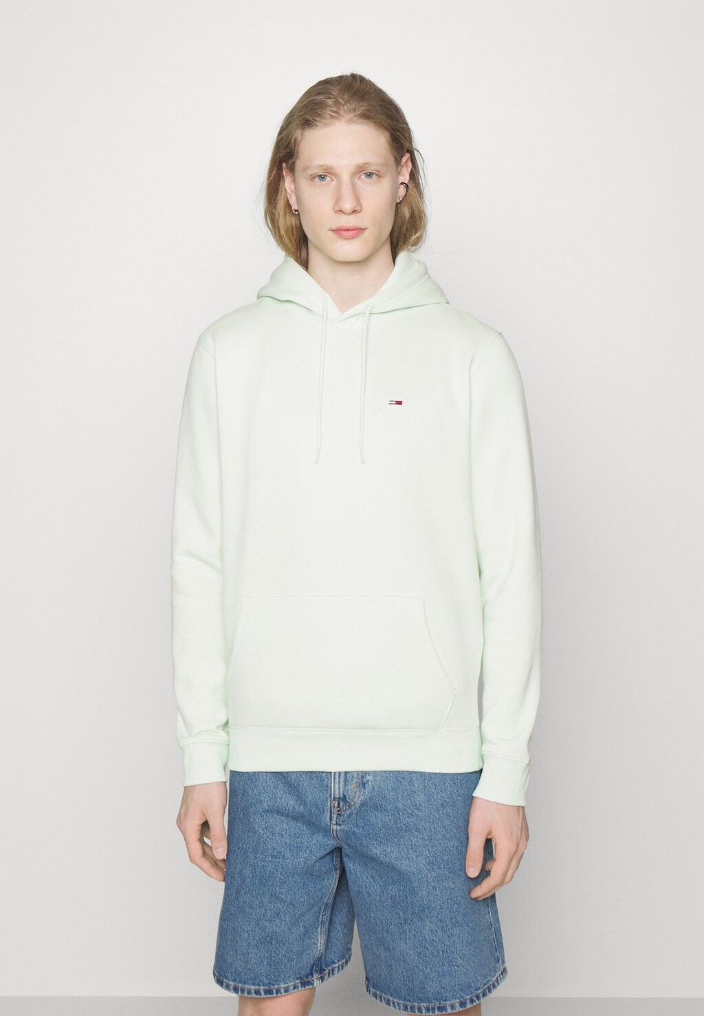 

Толстовка REGULAR HOODIE UNISEX Tommy Jeans, мятный, Зеленый