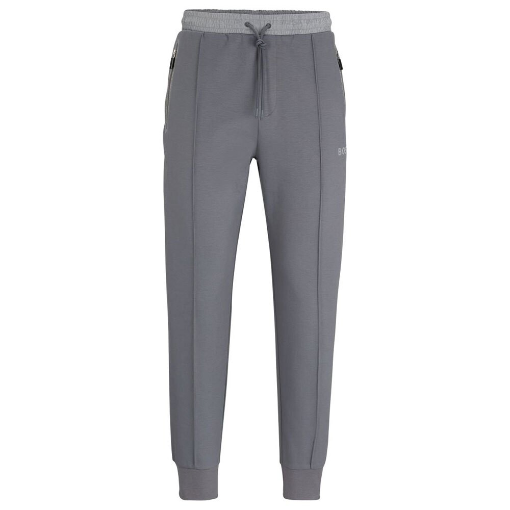 

Брюки BOSS Hadiko Mirror 10247887 Sweat, серый