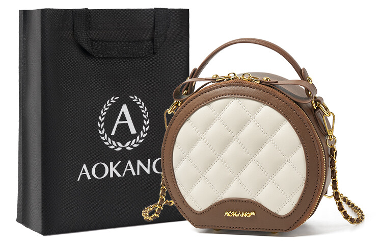 

AOKANG Женская сумка, Абрикосовый молочный коктейль белый - 702871