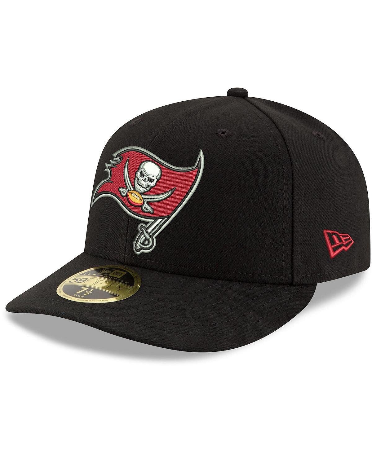 

Мужская черная бейсболка Tampa Bay Buccaneers Omaha Low Profile 59Fifty Fit Team New Era