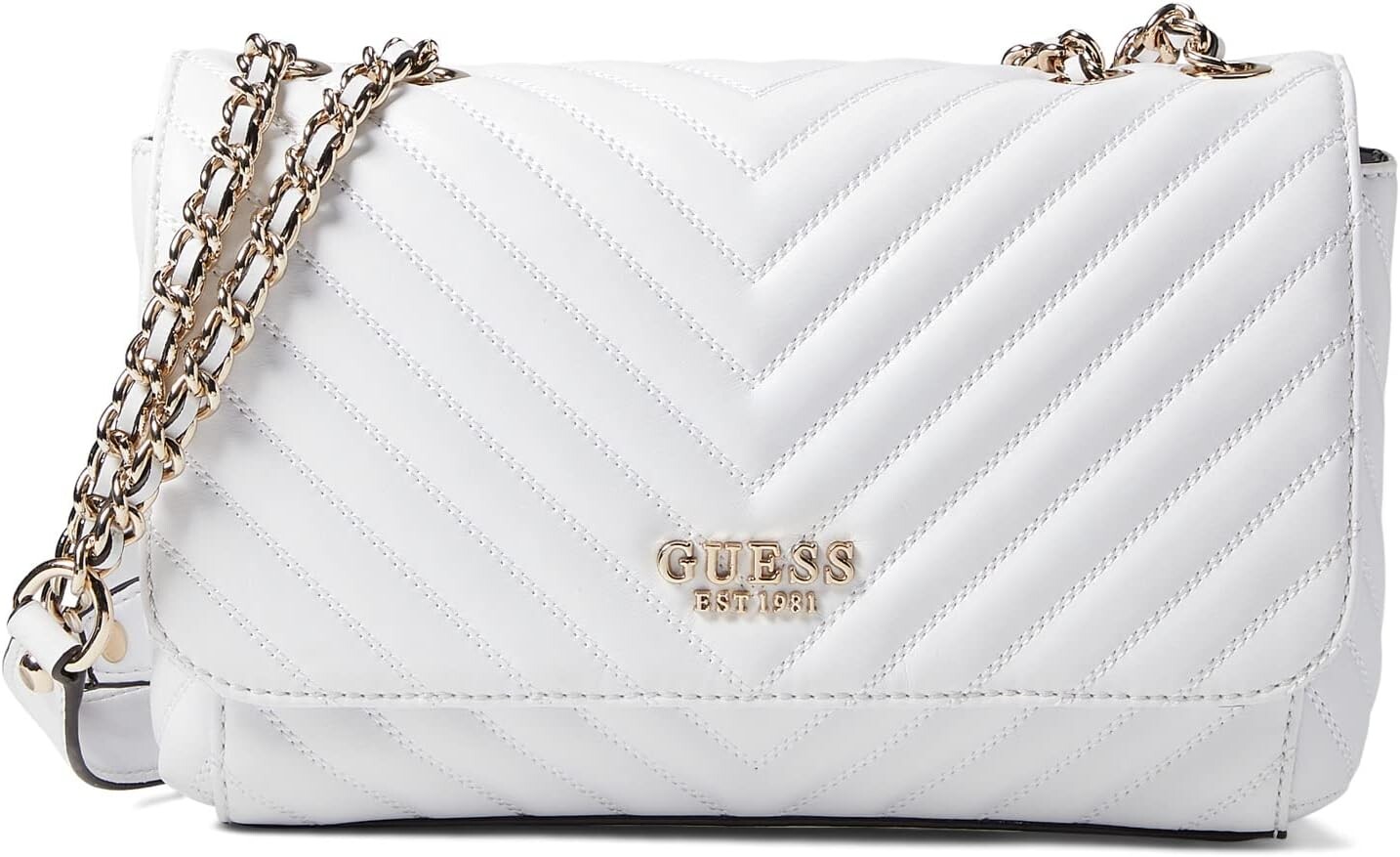 

Сумка Keillah Convertible Crossbody Flap GUESS, белый