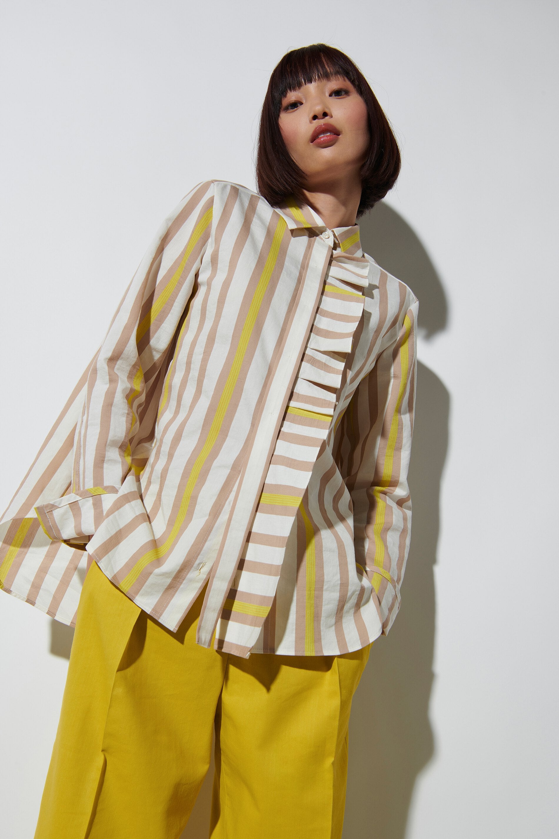 Блузка с фантазийными полосками LUISA CERANO, цвет the fancy blouse stripe