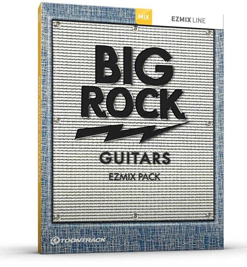 

Пакет гитар Toontrack Big Rock Guitar EZmix