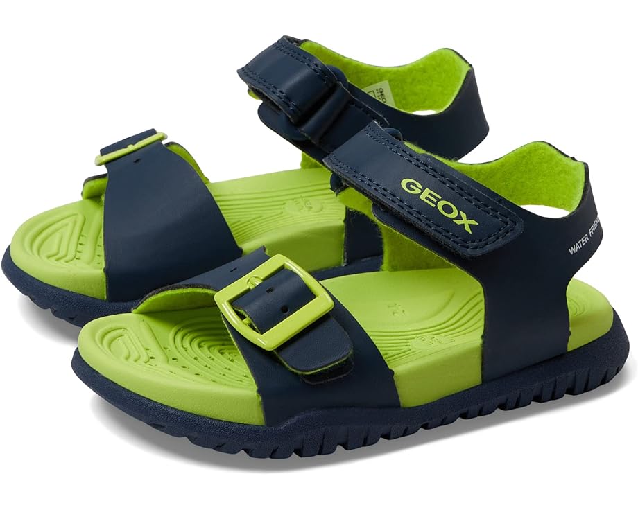 

Сандалии Geox Sandal Fusbettob 1, цвет Navy/Lime