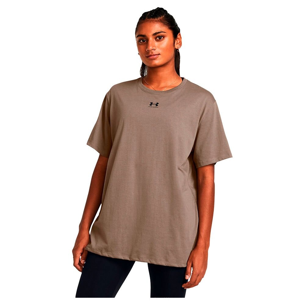 

Футболка с коротким рукавом Under Armour Essential Oversize, коричневый