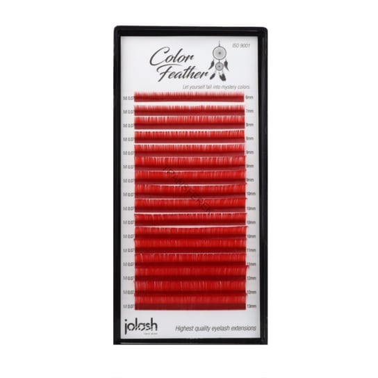 

Джолаш, Ресницы Color Red Passion M, 0,07 Микс, Jolash