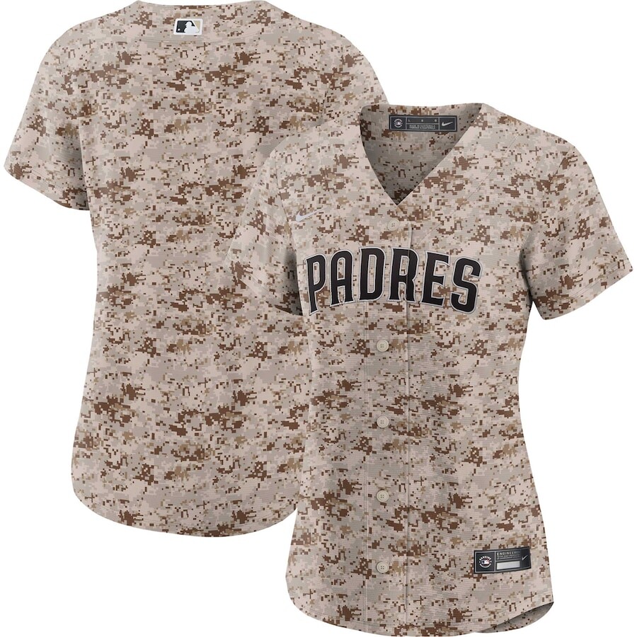 

Джерси Nike San Diego Padres, камуфляж