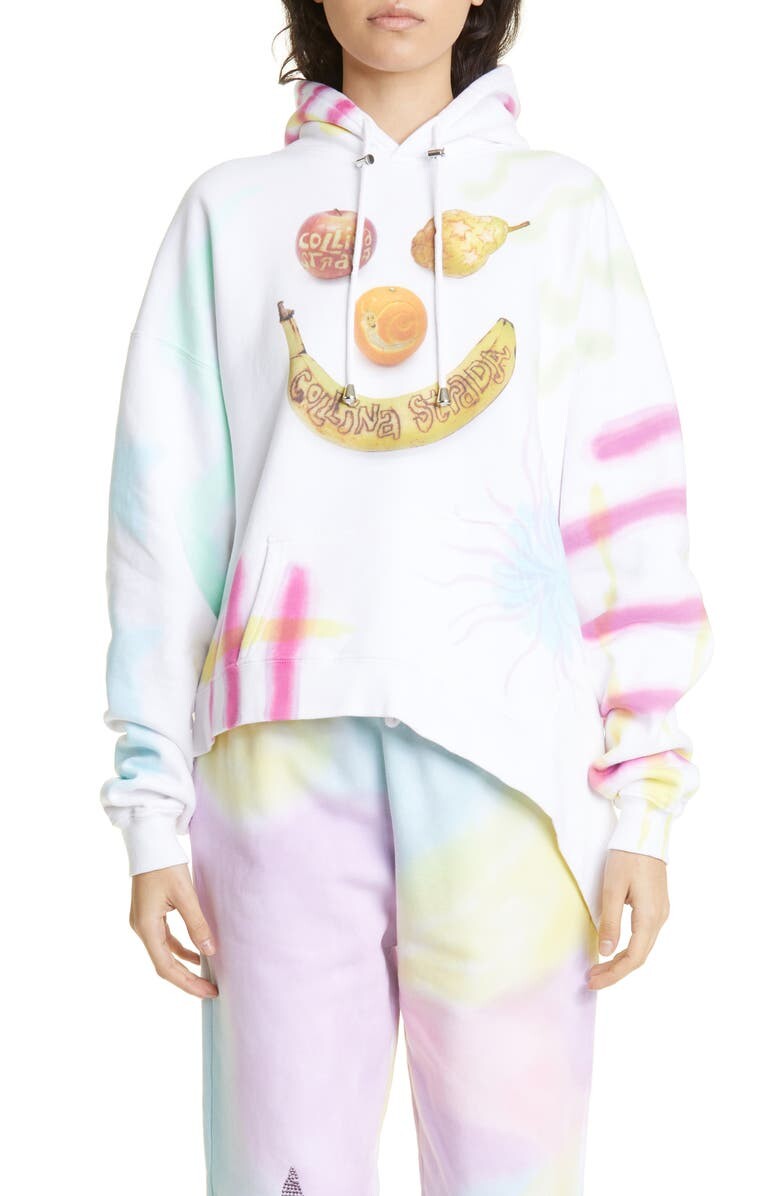 

Худи с круглым вырезом Puppy Smoosh Tie Dye COLLINA STRADA