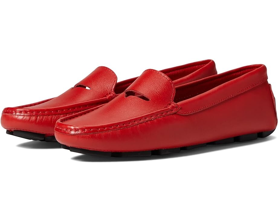 

Лоферы Massimo Matteo Cutout Penny Loafer, цвет Chili