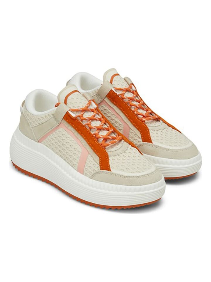 

Низкие кроссовки Marc O'Polo Shoes Leder, цвет creme/orange