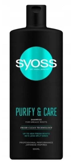 Очищающий шампунь для волос, 500 мл Syoss, Purify & Care