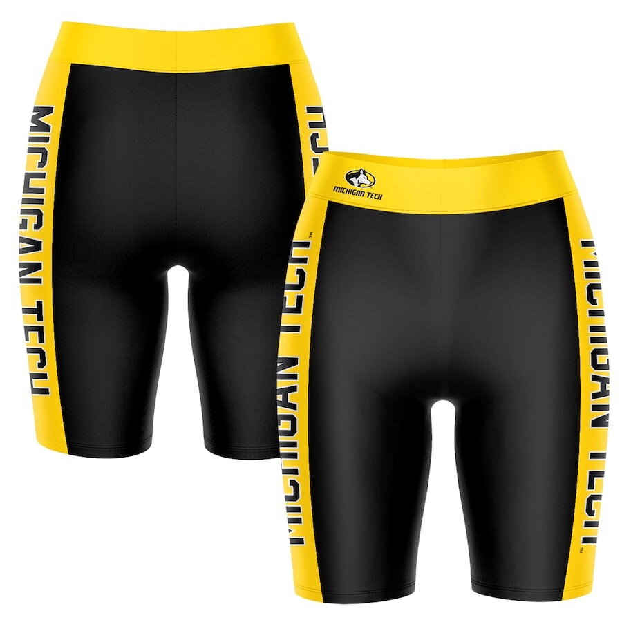 

Шорты Vive La Fete Michigan Tech Huskies, черный